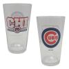 Boelter Brands Licensed MLB Letterman 16oz Pint Glass (Chicago Cubs) view 1