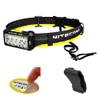 Nitecore HU2000 2000 Lumen Work Headlamp, Compatible with External USB Power Sources, with White and Red LEDs for Industrial Maintenance, Search and Rescue Including NitecoreS Sticker view 1