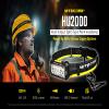 Nitecore HU2000 2000 Lumen Work Headlamp, Compatible with External USB Power Sources, with White and Red LEDs for Industrial Maintenance, Search and Rescue Including NitecoreS Sticker view 3