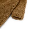 EnJoCho Toddler Baby Kids Girls Coat Winter Windproof Thicken Coat Jacket Warm Button Outerwear (Brown, 2-3 Years) view 4