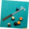 Happyyami Portable Billiards Cue Bridge Telescoping Pool Cue Stick Billiard Pool Cue Sticks Billiard Pool Cue Extension Cue Holder Billiards Billiards Cue St view 2