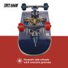 Tony Hawk 31 inch Skateboard, Tony Hawk Signature Series 2, 9-ply Maple Deck Skateboard for Cruising, Carving, Tricks and Downhill, Dagger/Cross/Skull view 3