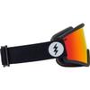Electric Visual - Hex Goggle Matte Black + Bonus Lens Rose/Red Chrome view 2