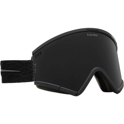 Electric Visual - EK1 Goggle Stealth Black + Bonus Lens Yellow/Dark Grey