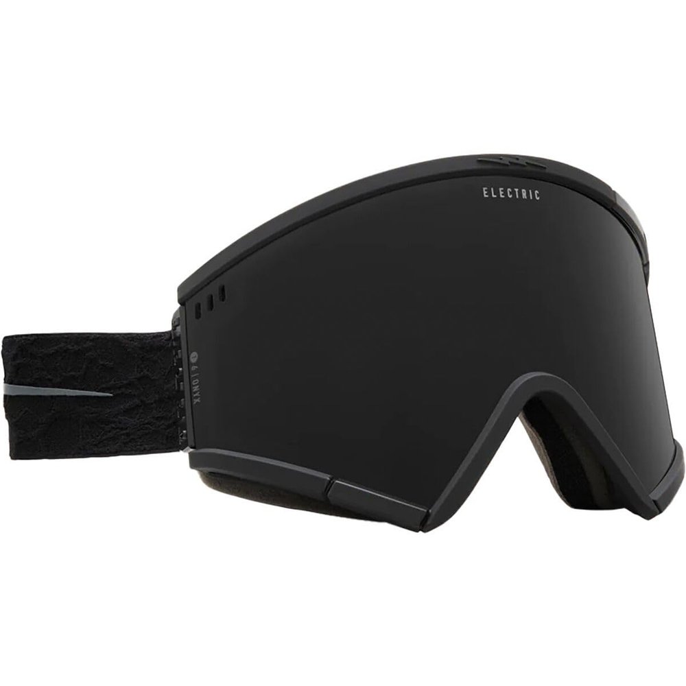 Electric Visual - EK1 Goggle Stealth Black + Bonus Lens Yellow/Dark Grey