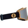 Electric Visual - EK1 Goggle Flood Black Gum/Silver Chrome view 2