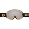 Electric Visual - EK1 Goggle Flood Black Gum/Silver Chrome view 3
