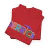 Derrick Sports Unisex Tee, Sports Fans Gift, Basketball Shirt, Football Apparel, Athletic Clothing, Sports Lover Tee Red view 1
