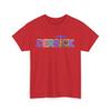 Derrick Sports Unisex Tee, Sports Fans Gift, Basketball Shirt, Football Apparel, Athletic Clothing, Sports Lover Tee Red view 4