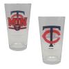 Boelter Brands Licensed MLB Letterman 16oz Pint Glass (Minnesota Twins) view 1