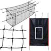 Cimarron Sports Baseball Softball Backyard Batting Cage Hitting Tunnel (50'L x 12'W x 10'H) | Heavy Vinyl Backstop Net Saver with Pitcher Training Target (4'W x 6'H) view 1