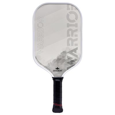 Diadem Warrior Pickleball Paddle | 3X L-Core Hybrid Nomex Polymer Honeycomb Core, Grit Paint Surface for Spin, Control and Power | Indoor/Outdoor | USAPA Approved (Ghost)