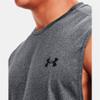 Under Armour Men's Velocity Muscle Tank Top, (012) Pitch Gray Light Heather / / Black, Medium view 3
