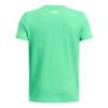 Under Armour Boys' Sports Legend Short Sleeve T Shirt, (299) Vapor Green / / White, Large view 2