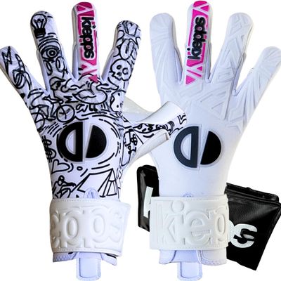 KIEPPS Aerolite PRO | Premium Professional Goalie Gloves Adult & Youth | Best Grip for Dry & Wet Weather | Breathable & Lightweight | 4mm Contact Latex | Premium Goalkeeper Gloves | No Fingersave (9)