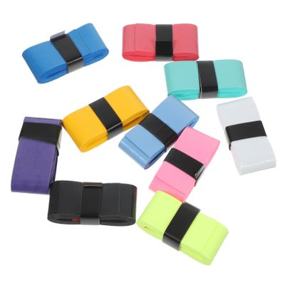 VANZACK 10pcs Fishing Pole Tape Slipping Tennis Racket Grip Tapes for Performance