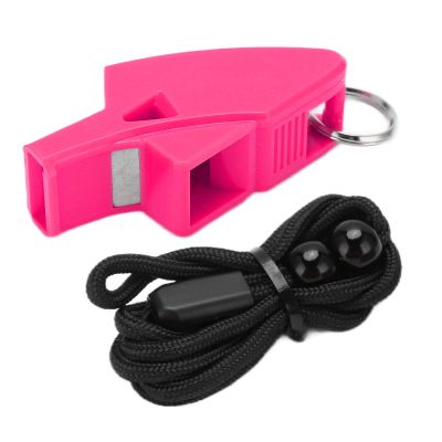 ChengyuWei Dolphin Whistle with Crisp Sound for Referees and in Competitions and Schools (Rose)