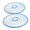 balacoo Fishing Net Plate Replacement 2pcs Hand Throwing Discs Hollowed Mesh Discs for Easy Casting Fishing Gear Accessory view 1