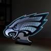 Sporticulture NFL Team Philadelphia Eagles LED Infinity Logo Light - 3D Light Effect, Acrylic Display with UL Plug and Stand view 3