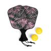 Palm Leaf with Pink Pickleball Kit view 1