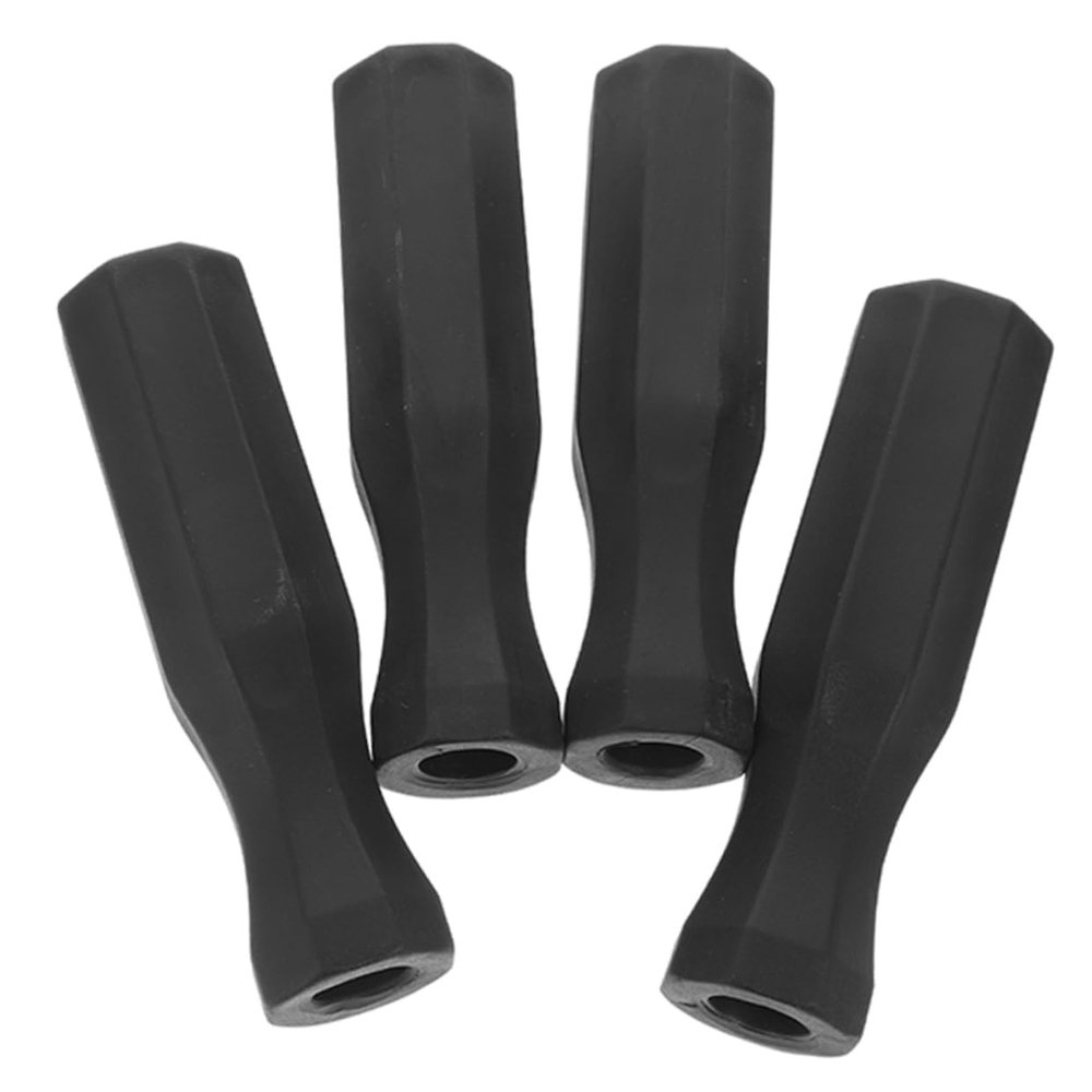 HANABASS 4pcs Ergonomic Foosball Table Handles Nonskid Grips for Enhanced Game Experience Sturdy Replacement Parts for Table Soccer Compatible Foosball Machines