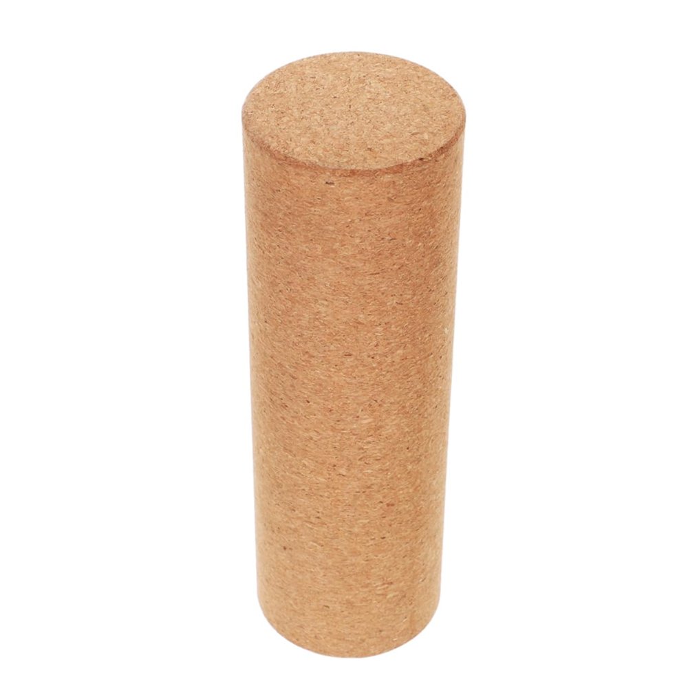 balacoo Cork Yoga Roller Cylinder for Back Training Versatile Massage Tool for Relaxation and Fitness Easy to Clean and Maintain for All Heights and Yoga Enthusiasts