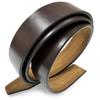 3515203 Reversible Belt Strap Without Buckle Replacement Full Grain Cowhide Leather Dress Belt Strap 1-3/8"(35mm) wide (Taupe/Brown, 34) view 2