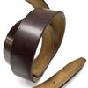 3515203 Reversible Belt Strap Without Buckle Replacement Full Grain Cowhide Leather Dress Belt Strap 1-3/8"(35mm) wide (Taupe/Brown, 34) view 4