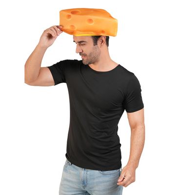 DSplay Adult Couples Cheese Hat Costume Cosplay Halloween Costumes