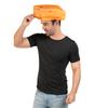 DSplay Adult Couples Cheese Hat Costume Cosplay Halloween Costumes view 1