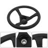 ANTUKO 16 Feet Boat Rotary Steering System Outboard Kit with 12.4 in Steering Wheel Replacement for Yachts and Fishing Boats view 2