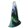 NOUZU Manatee Animals Calf Print Hooded Cape,Robe-Hooded Cap Cloak,Unisex Hooded Cloak For Halloween Cosplay Costumes view 2