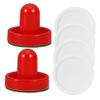 HANABASS 1set Ice Hockey Pucks and Slider for Game Tables Includes Pucks for Family Fun and Parties view 1