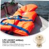 Happyyami Self Inflating Life Vest One Way Inflation Valve Core Inflatable Buoy Hose for Life Jackets Construction view 2