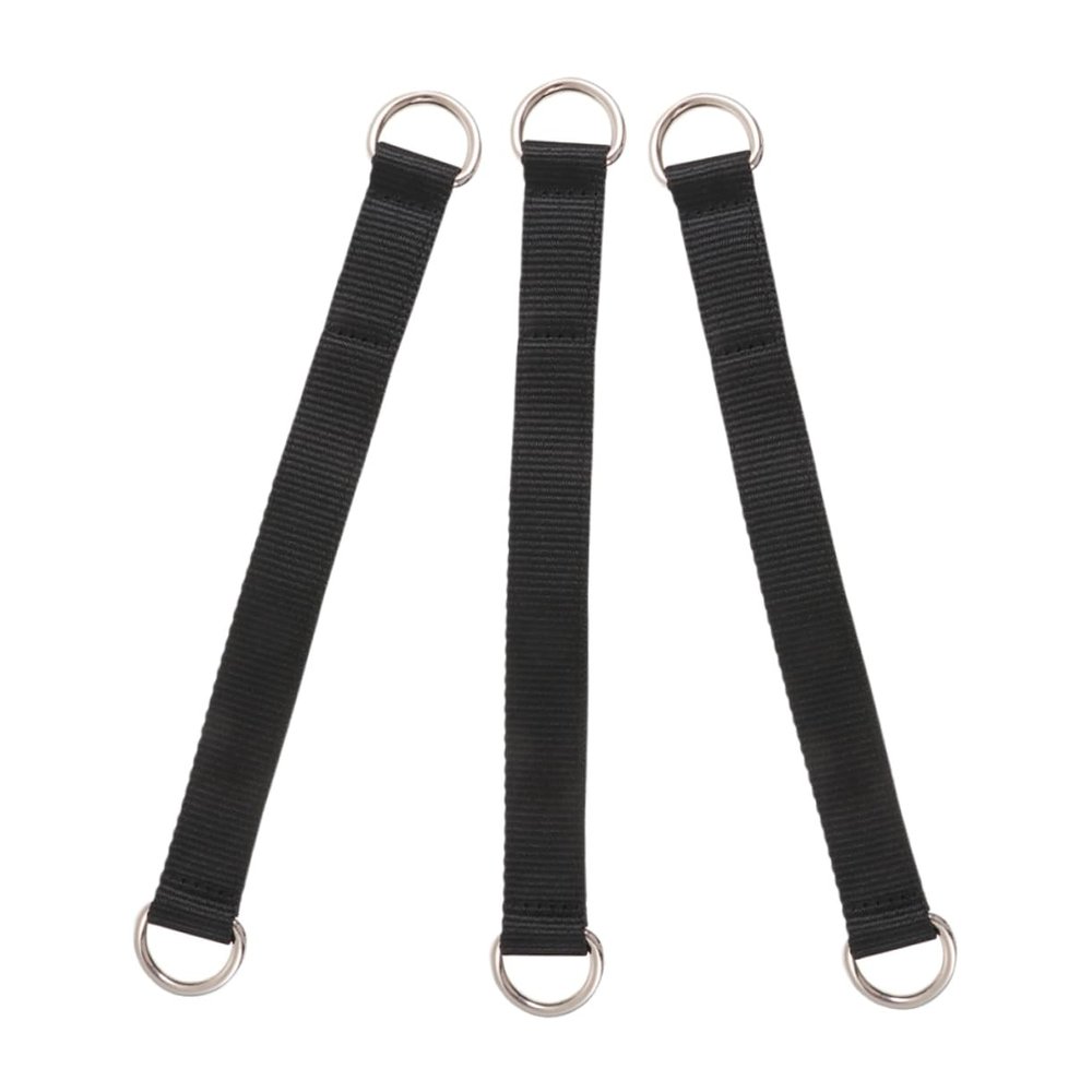 WHAMVOX 3pcs Fitness Ropes Pull up Straps Exercise Hanging Ab Straps Gym for Gym