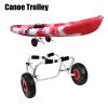 Kayak Car, Heavy Duty Kayak Cart, Kayak Beach Cart, 176 lbs Load Capacity, Foldable Canoe Trolley with 10 inch Beach Wheels, for Kayaks Canoes Paddleboards Float Mats Jon Boats view 4