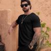Mancozy 2 Pack Premium Men's Fitted Crew Neck Plain Essential Tees Short Sleeve T-Shirts for Men X-Large view 3