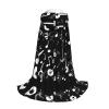 NOUZU Music Symbols Love Print Hooded Cape,Robe-Hooded Cap Cloak,Unisex Hooded Cloak For Halloween Cosplay Costumes view 3