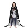 NOUZU Music Symbols Love Print Hooded Cape,Robe-Hooded Cap Cloak,Unisex Hooded Cloak For Halloween Cosplay Costumes view 4