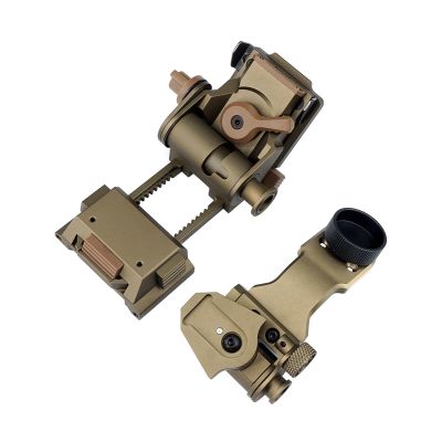 EOTACTACTICAL Metal L4 G24 L4G24 Helmet NVG Mount Bracket Holder for PVS15 PVS18 GPNVG18 Night Vision Goggles Mount Parts with J Arm Combo (FDE)