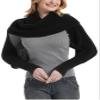 Women Sweater Scarf with Sleeves Cozy Knitted Wrap Shawl Fall Autumn Winter Warm Crop Crochet Cape Blanket for Women view 2