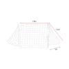 Football Soccer Net, Soccer Replacement Net, Sports Competition Soccer Goal Net Soccer Goal Straps for Outdoor Sports Football Soccer Match Training (24X8FT) view 3