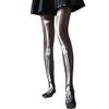 Wiywef Halloween Legging Skeleton Cosplay Socks Tights Women Long Socks Funny Stockings Bone Socks Nylon Stockings for Party Bar view 1