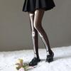 Wiywef Halloween Legging Skeleton Cosplay Socks Tights Women Long Socks Funny Stockings Bone Socks Nylon Stockings for Party Bar view 3