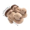 Capybara Plush Glove Warm Cartoon Animal Mittens Cute Capybara Gloves Full Finger Gloves Warmer Handwear for Women Girls view 4