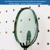 KIYILIHI Tennis Racket Storage Rack, Wall Mounted Sports Equipment Display Holder,Badminton Racket Organizer, for Table Tennis Rackets Badminton Rackets(Orange) view 3