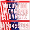 Custom Novelty American Flag Design Short T-Shirts for Men Women Youth Boys Girls, Personalized Baseball Team Jerseys with Printed Name Patches Number, White Blue Red Casual Uniforms Sports Outfits view 2