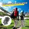 10 pcs Removable Mud Ski Basket Trekking Pole Snowflake Basket,Removable Mud Ski Basket Replacement Accessory for Hiking Poles view 4