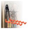 KIYILIHI Tennis Racket Storage Rack,Tennis Racket Metal Organizer Wall Mounted,Can Hold 6 Rackets, for Badminton Rackets Tennis Rackets Table Tennis Rackets of Various Sizes(Orange) view 1
