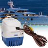 Automatic Boat Bilge Pump, Auto Boat BilgeWater Pump, 24V 1100 GPH Auto with Float Switch Submersible Boat Bilge Pump for Boat Yacht Recreational Vehicle view 2